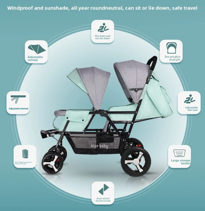 Twin Baby Stroller